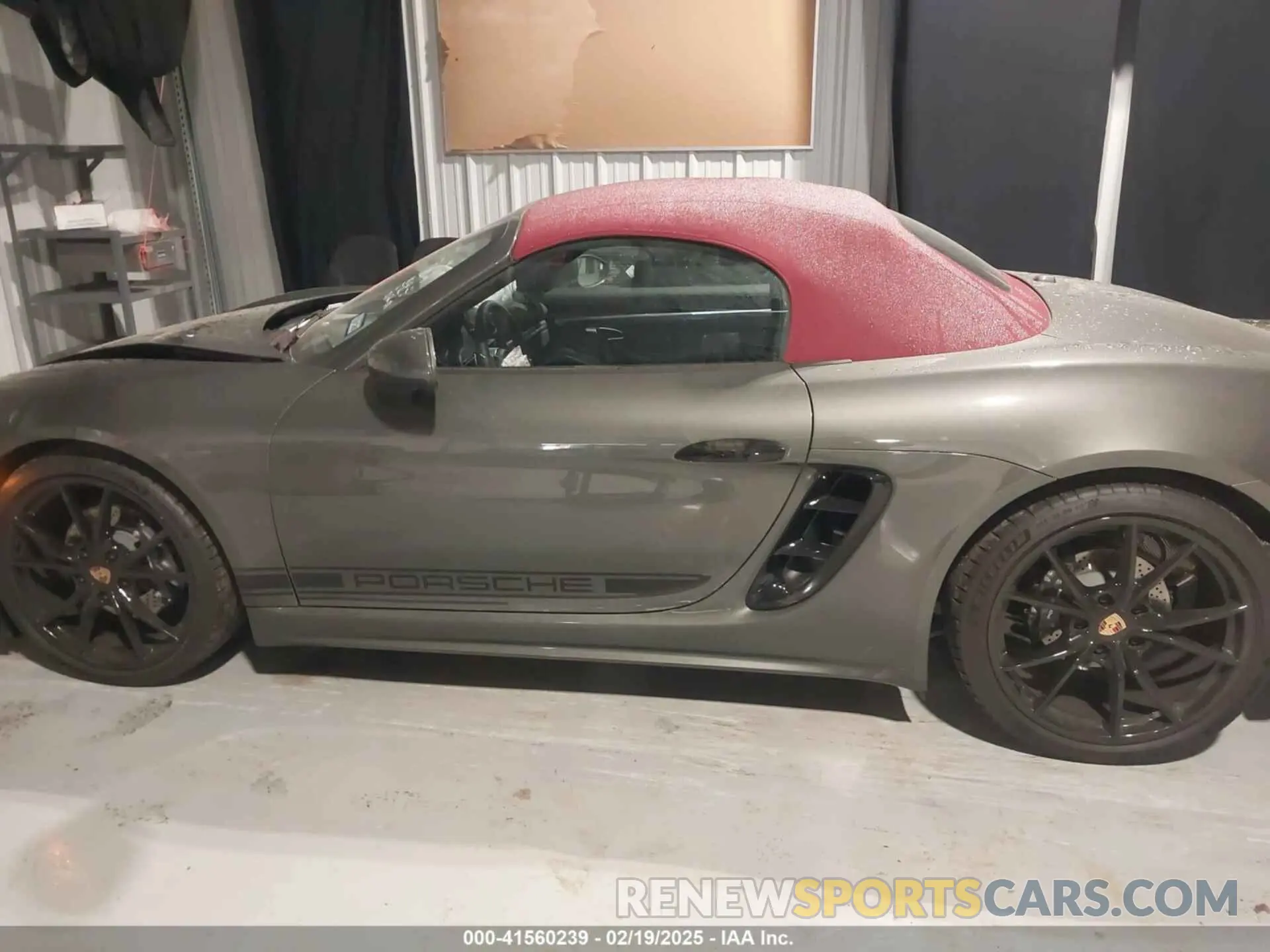 14 fotografías del automóvil dañado WP0CA2A89SK212378 PORSCHE 718 BOXSTER 2025