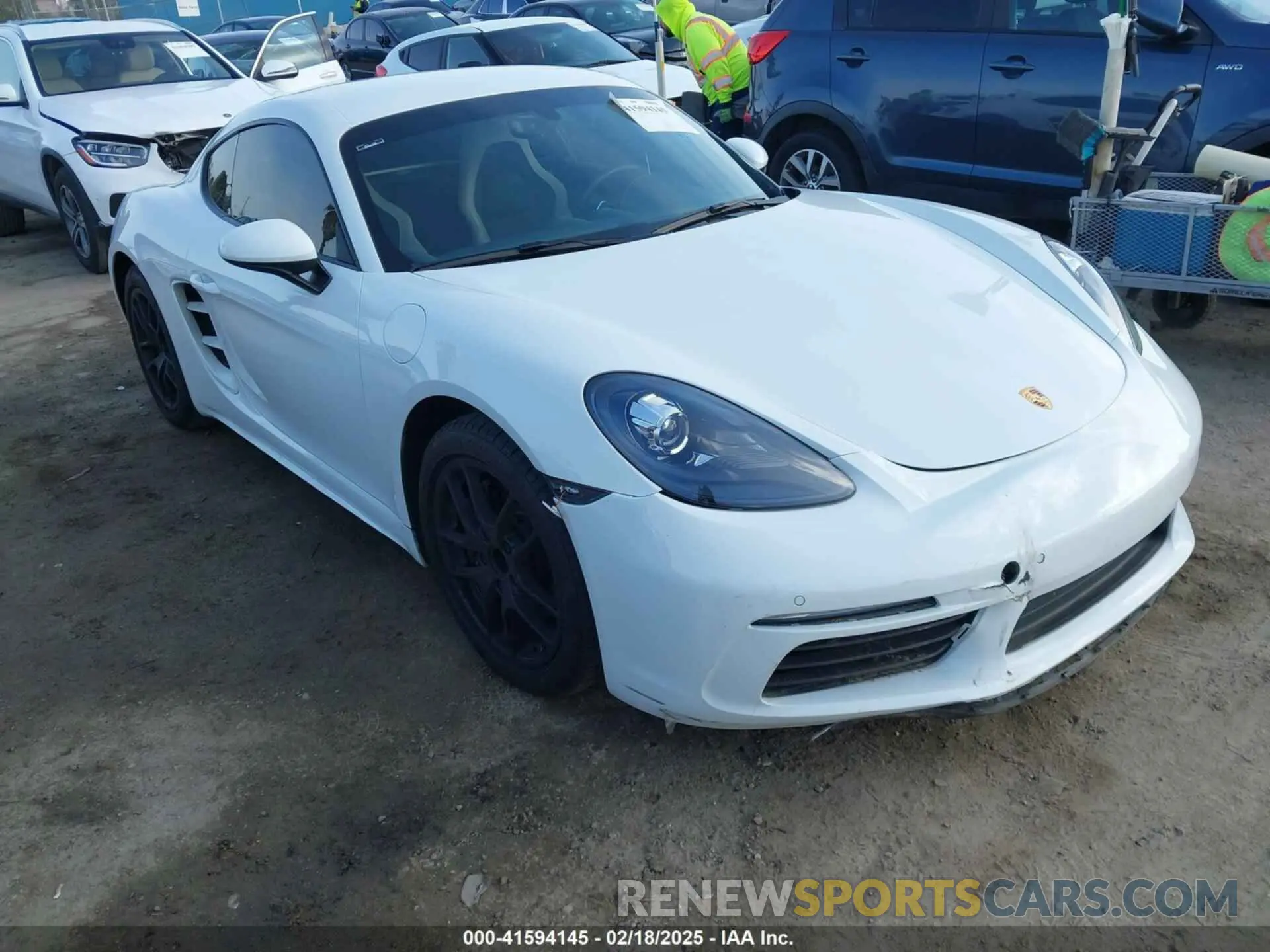 1 fotografías del automóvil dañado WP0AA2A81KS260125 PORSCHE 718 CAYMAN 2019