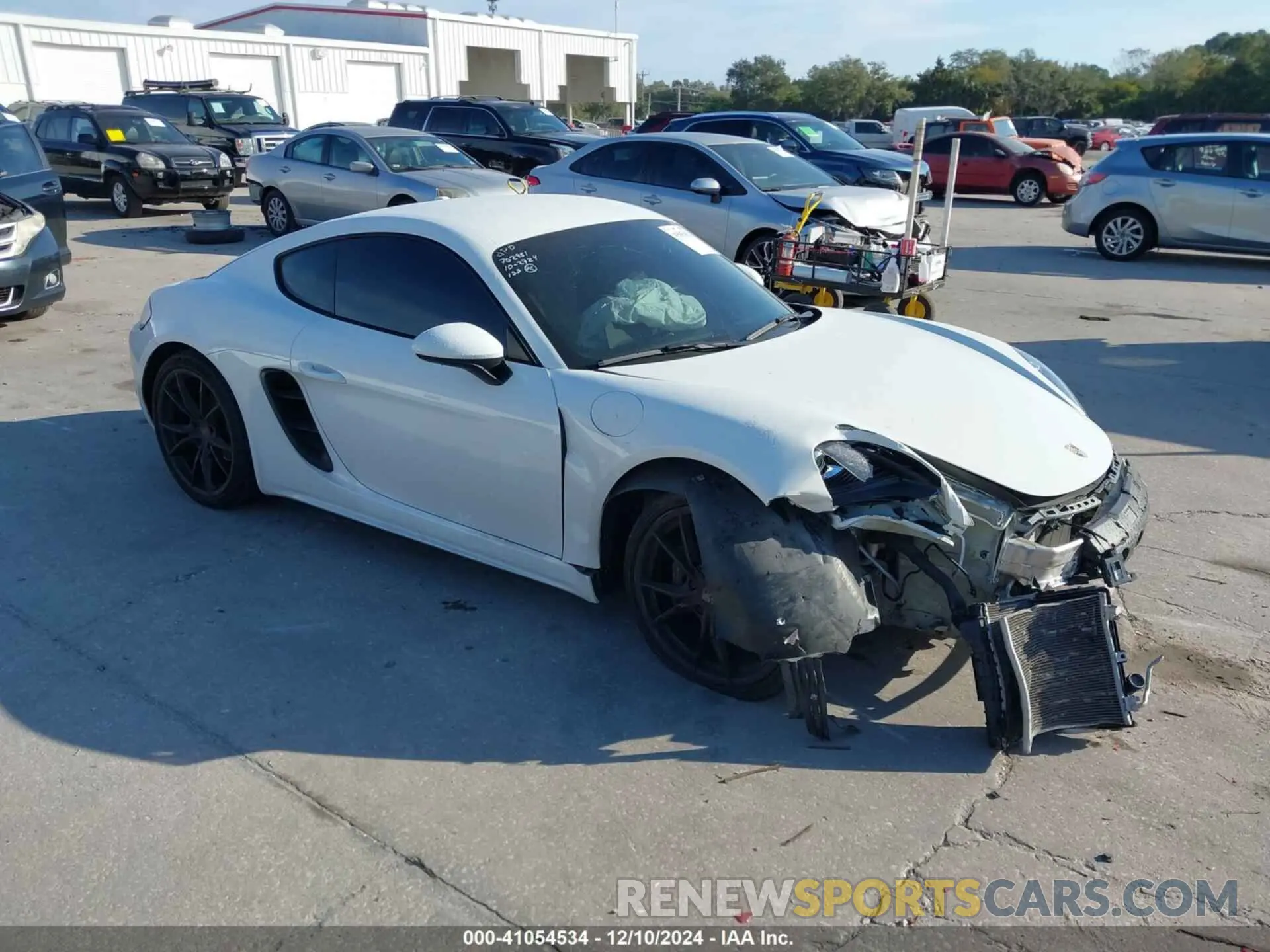 1 fotografías del automóvil dañado WP0AA2A84KS261348 PORSCHE 718 CAYMAN 2019