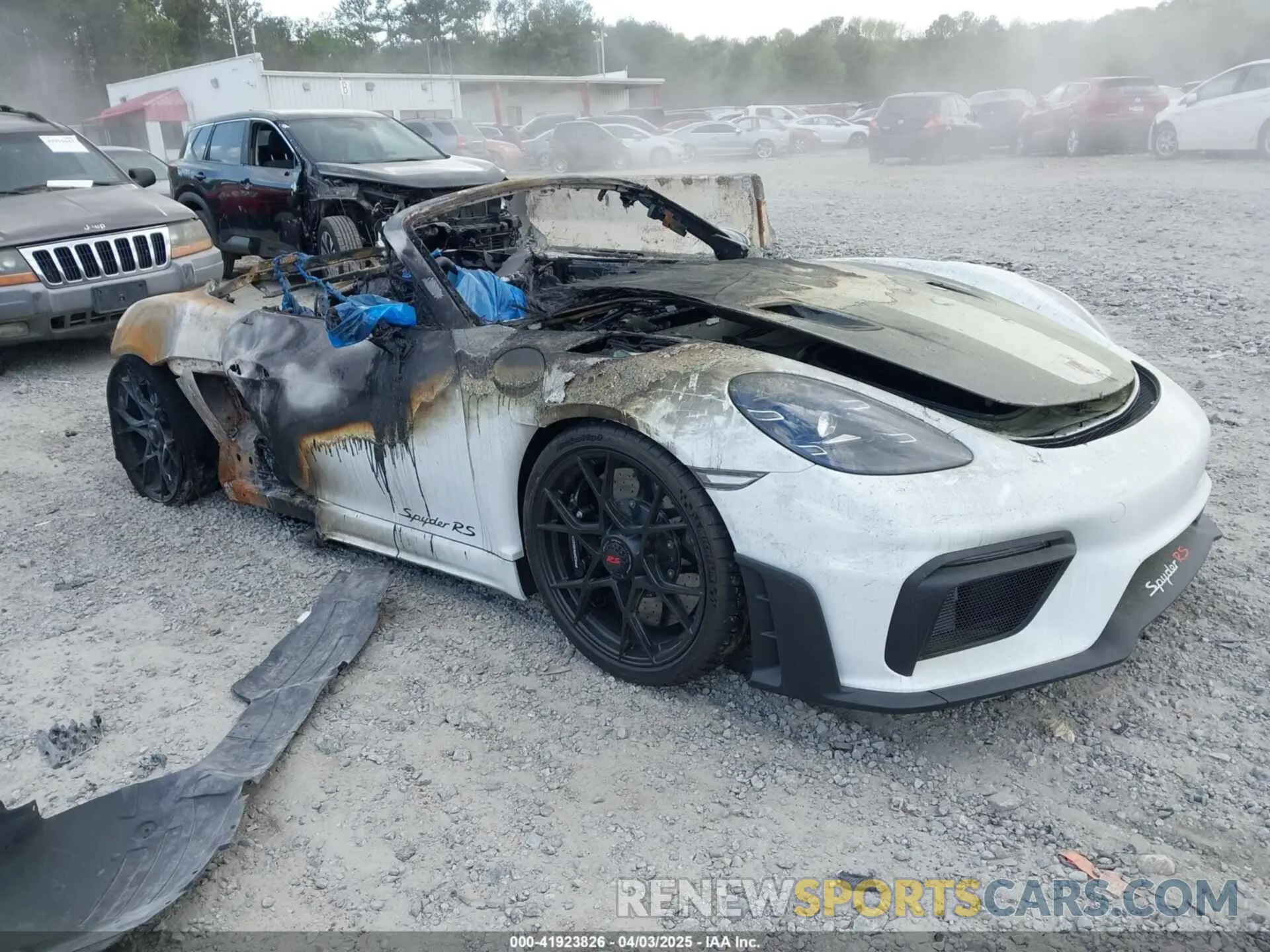 1 fotografías del automóvil dañado WP0CE2A85SK237170 PORSCHE 718 SPYDER 2025