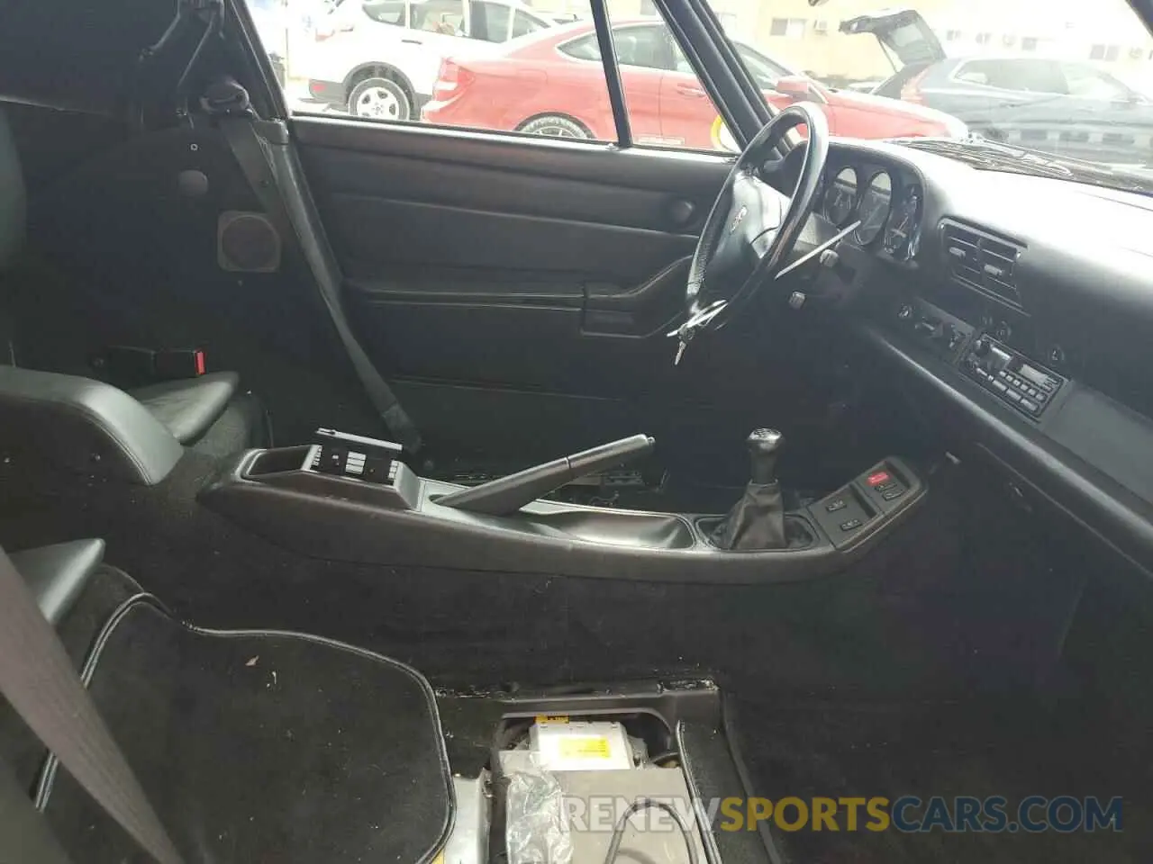 5 fotografías del automóvil dañado WP0CA2990SS340831 PORSCHE 911 1995
