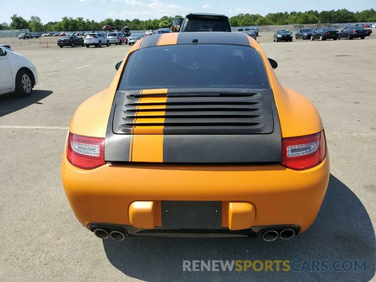 6 fotografías del automóvil dañado WP0AB29939S721135 PORSCHE 911 2009