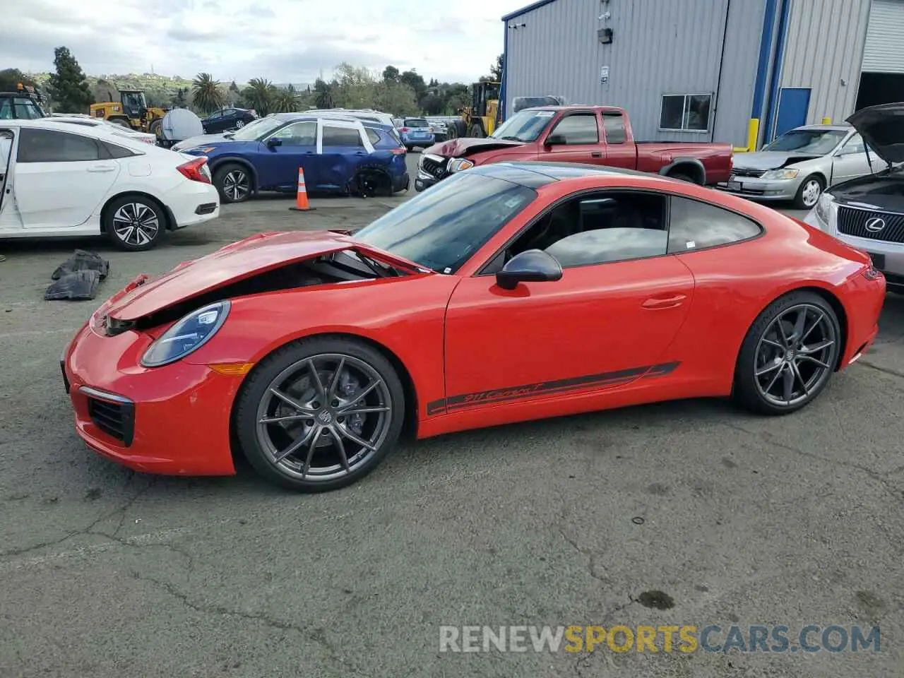 1 fotografías del automóvil dañado WP0AA2A91KS103347 PORSCHE 911 2019