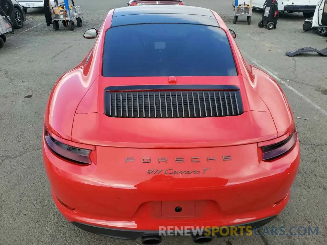 6 fotografías del automóvil dañado WP0AA2A91KS103347 PORSCHE 911 2019