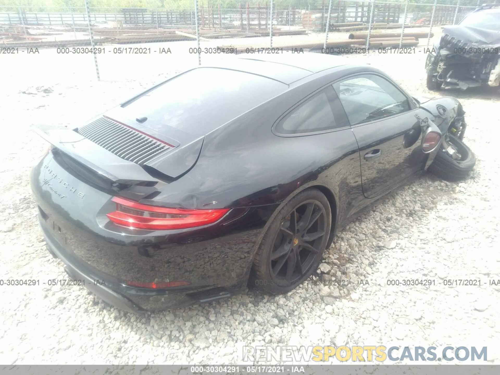 4 fotografías del automóvil dañado WP0AA2A97KS103790 PORSCHE 911 2019