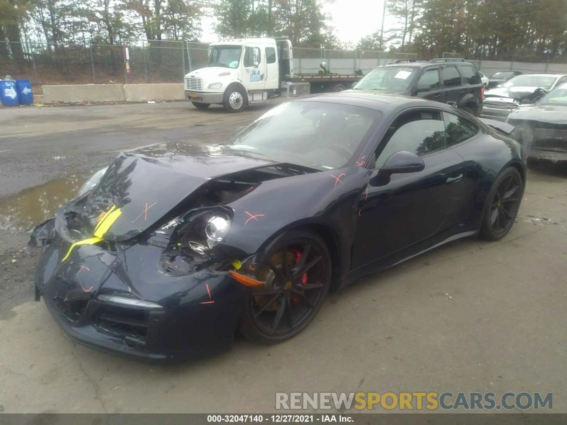 2 fotografías del automóvil dañado WP0AB2A92KS114712 PORSCHE 911 2019