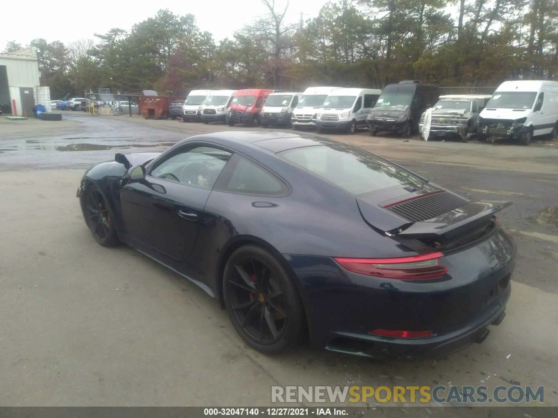 3 fotografías del automóvil dañado WP0AB2A92KS114712 PORSCHE 911 2019