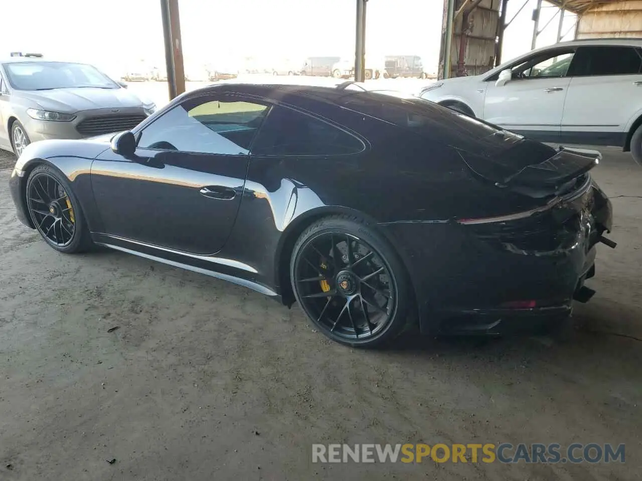 2 fotografías del automóvil dañado WP0AB2A96KS114597 PORSCHE 911 2019