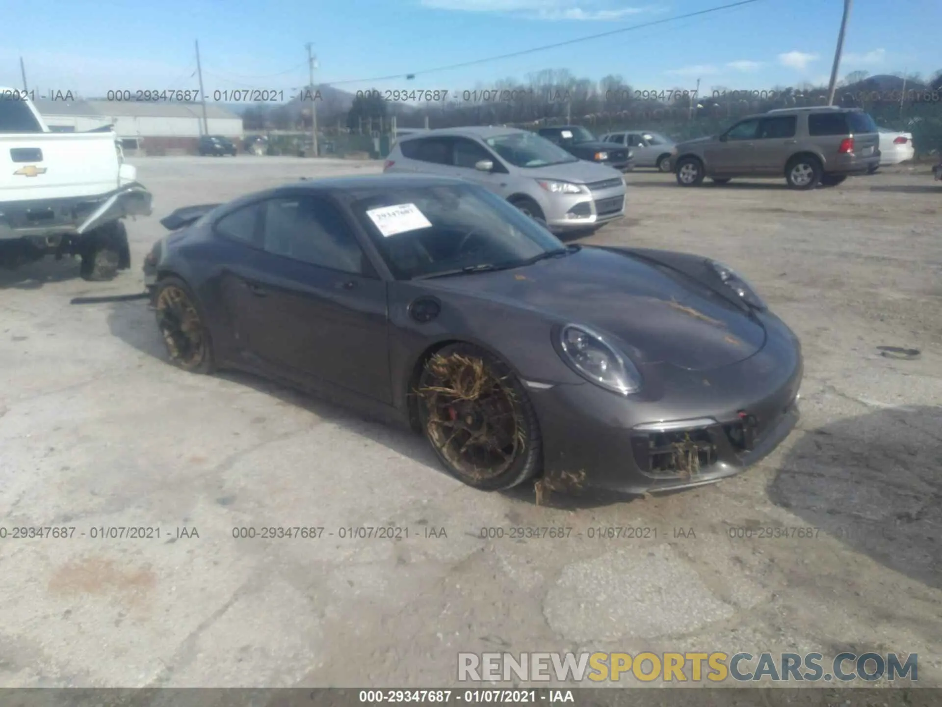 1 fotografías del automóvil dañado WP0AB2A9XKS115266 PORSCHE 911 2019
