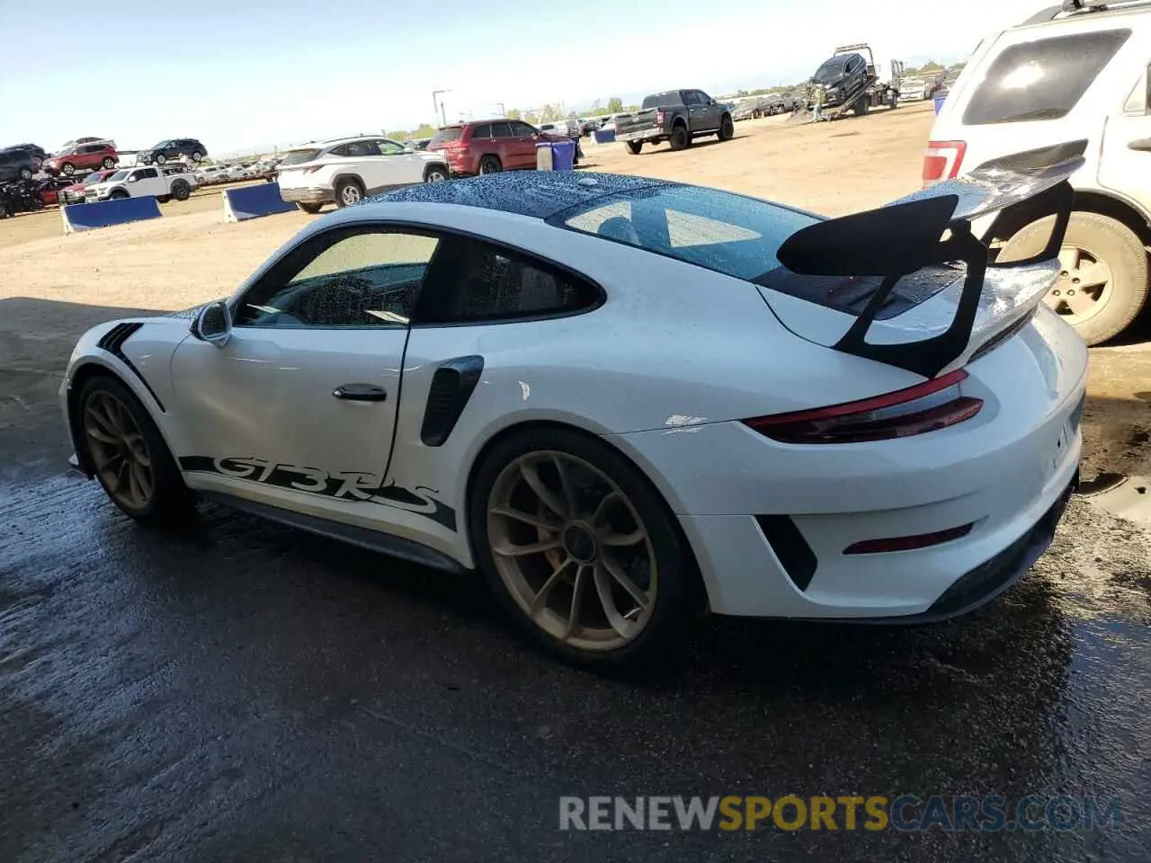 2 fotografías del automóvil dañado WP0AF2A92KS164501 PORSCHE 911 2019