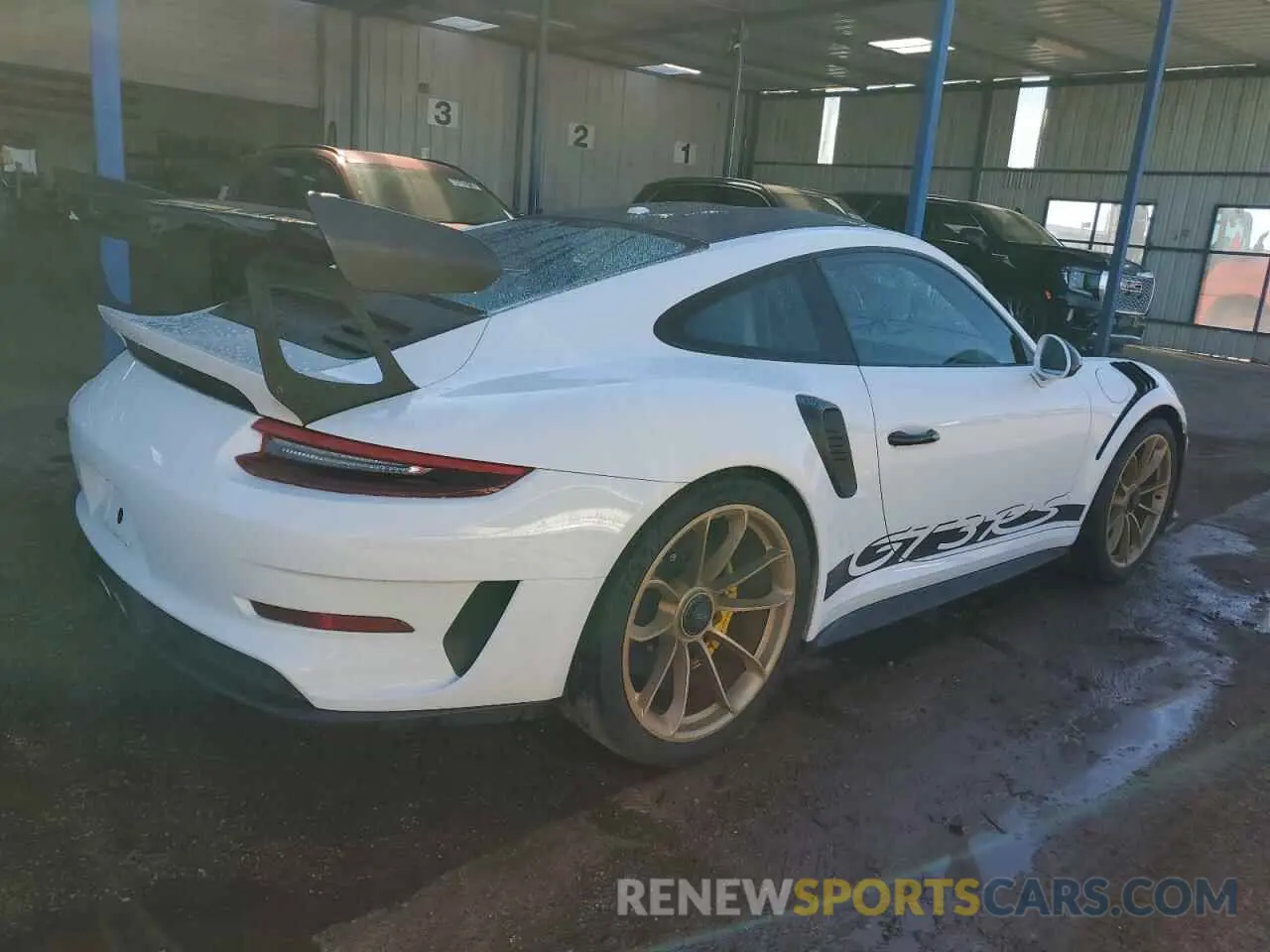 3 fotografías del automóvil dañado WP0AF2A92KS164501 PORSCHE 911 2019