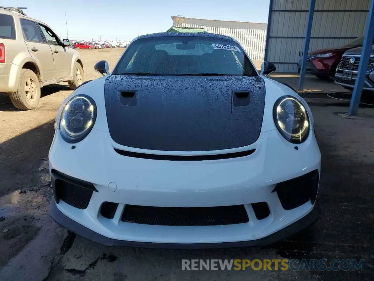 5 fotografías del automóvil dañado WP0AF2A92KS164501 PORSCHE 911 2019