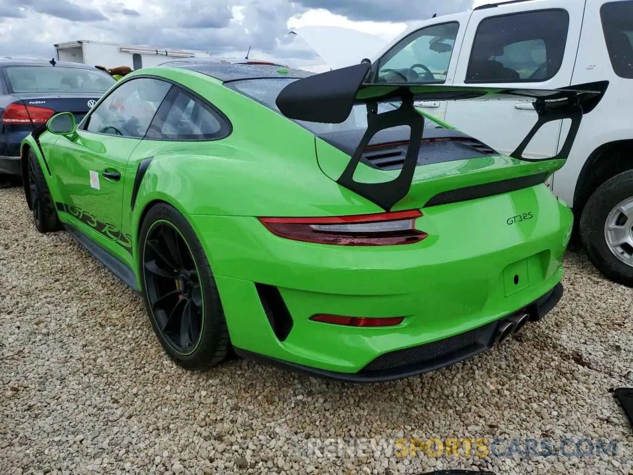 3 fotografías del automóvil dañado WP0AF2A95KS164993 PORSCHE 911 2019