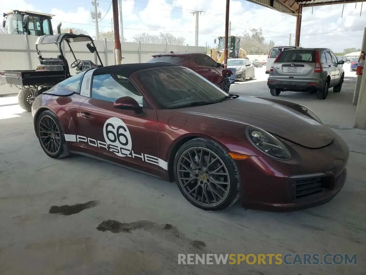 4 fotografías del automóvil dañado WP0BA2A90KS120144 PORSCHE 911 2019