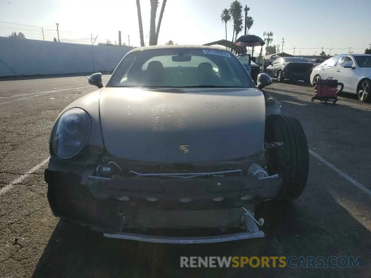 5 fotografías del automóvil dañado WP0BA2A91KS120069 PORSCHE 911 2019