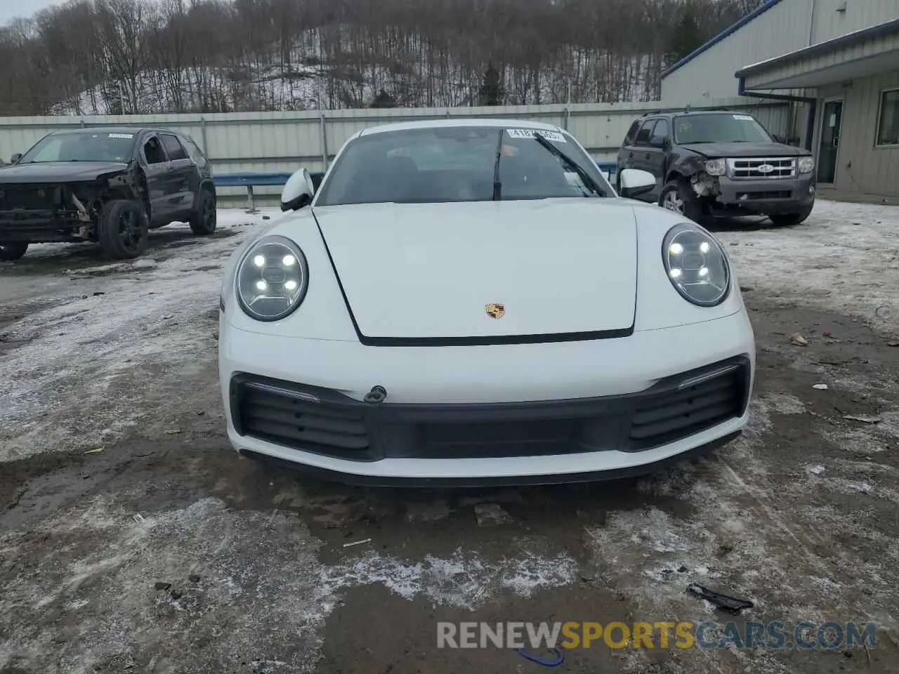 5 fotografías del automóvil dañado WP0AB2A90LS228449 PORSCHE 911 2020