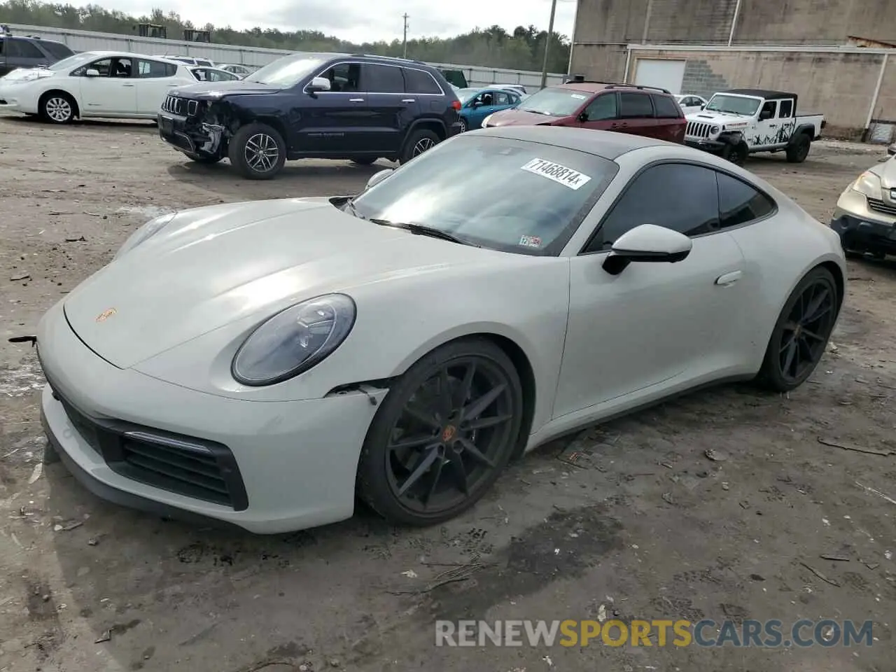 1 fotografías del automóvil dañado WP0AB2A96LS228150 PORSCHE 911 2020