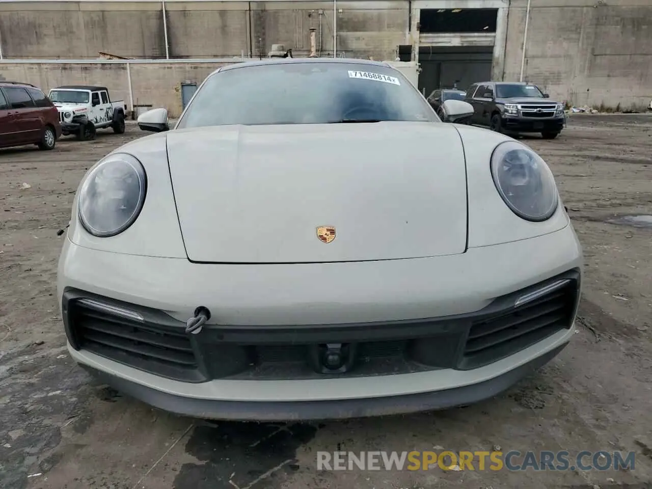 5 fotografías del automóvil dañado WP0AB2A96LS228150 PORSCHE 911 2020