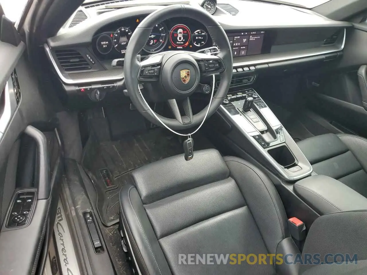 8 fotografías del automóvil dañado WP0AB2A96LS228150 PORSCHE 911 2020