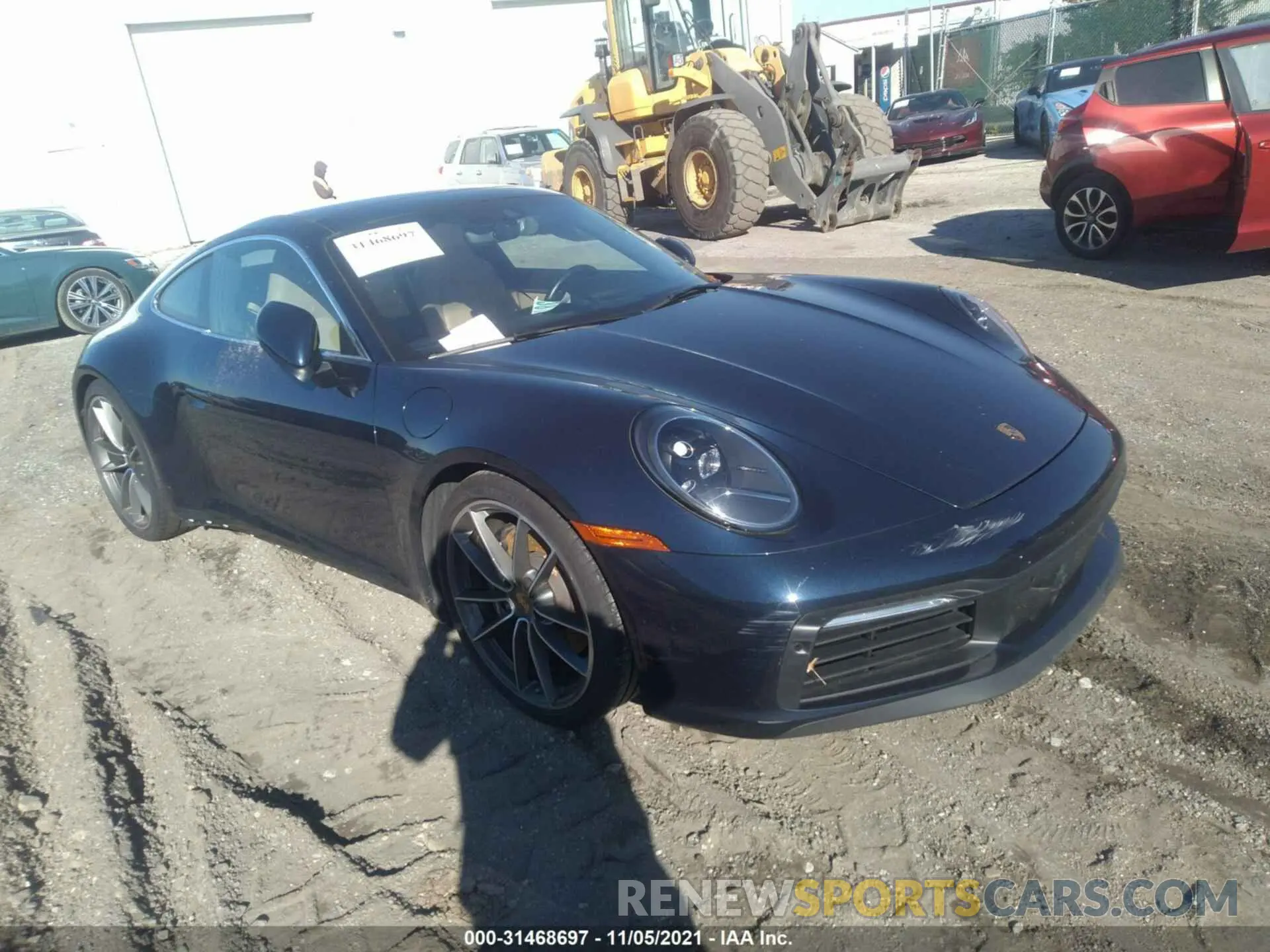 1 fotografías del automóvil dañado WP0AB2A97LS225189 PORSCHE 911 2020