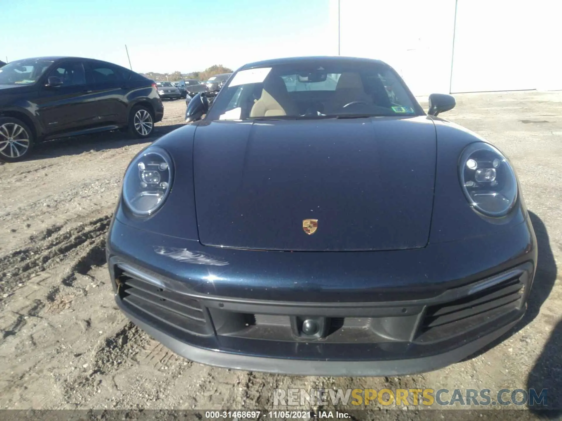 6 fotografías del automóvil dañado WP0AB2A97LS225189 PORSCHE 911 2020