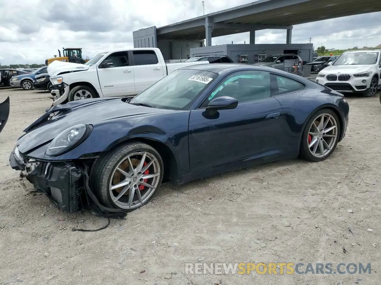 1 fotografías del automóvil dañado WP0AB2A98LS226271 PORSCHE 911 2020
