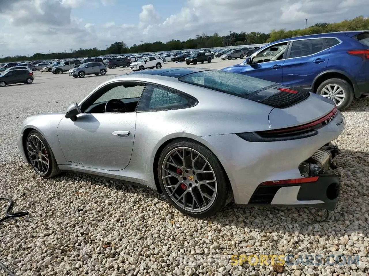 3 fotografías del automóvil dañado WP0AB2A9XLS226692 PORSCHE 911 2020