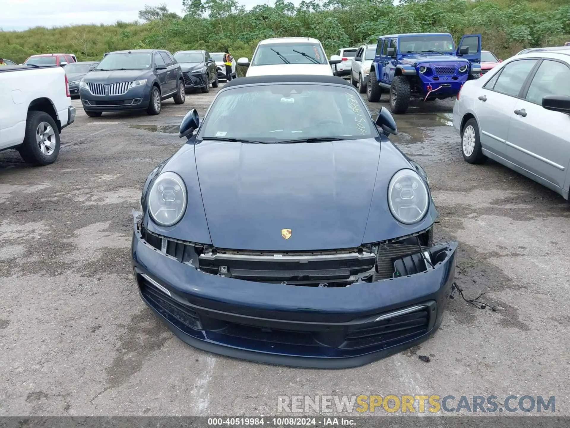 11 fotografías del automóvil dañado WP0CB2A94LS264606 PORSCHE 911 2020