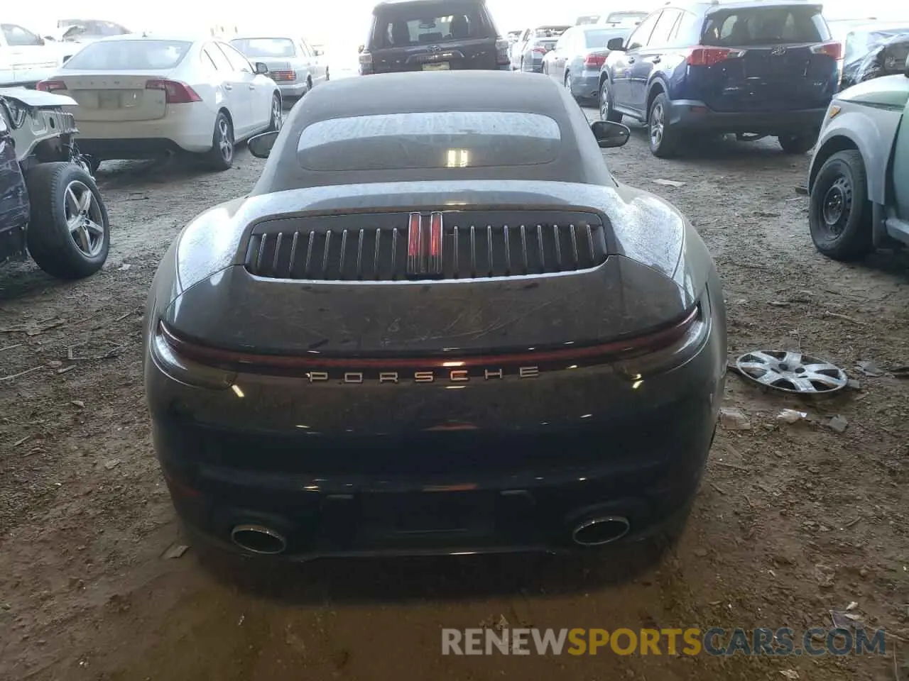 6 fotografías del automóvil dañado WP0CB2A96LS263151 PORSCHE 911 2020