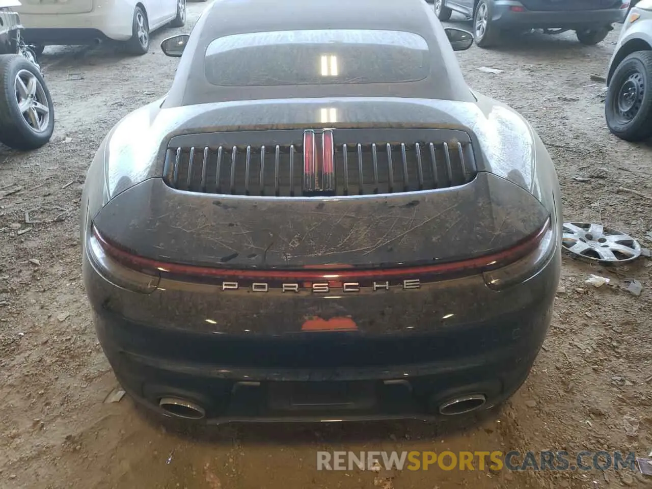 7 fotografías del automóvil dañado WP0CB2A96LS263151 PORSCHE 911 2020