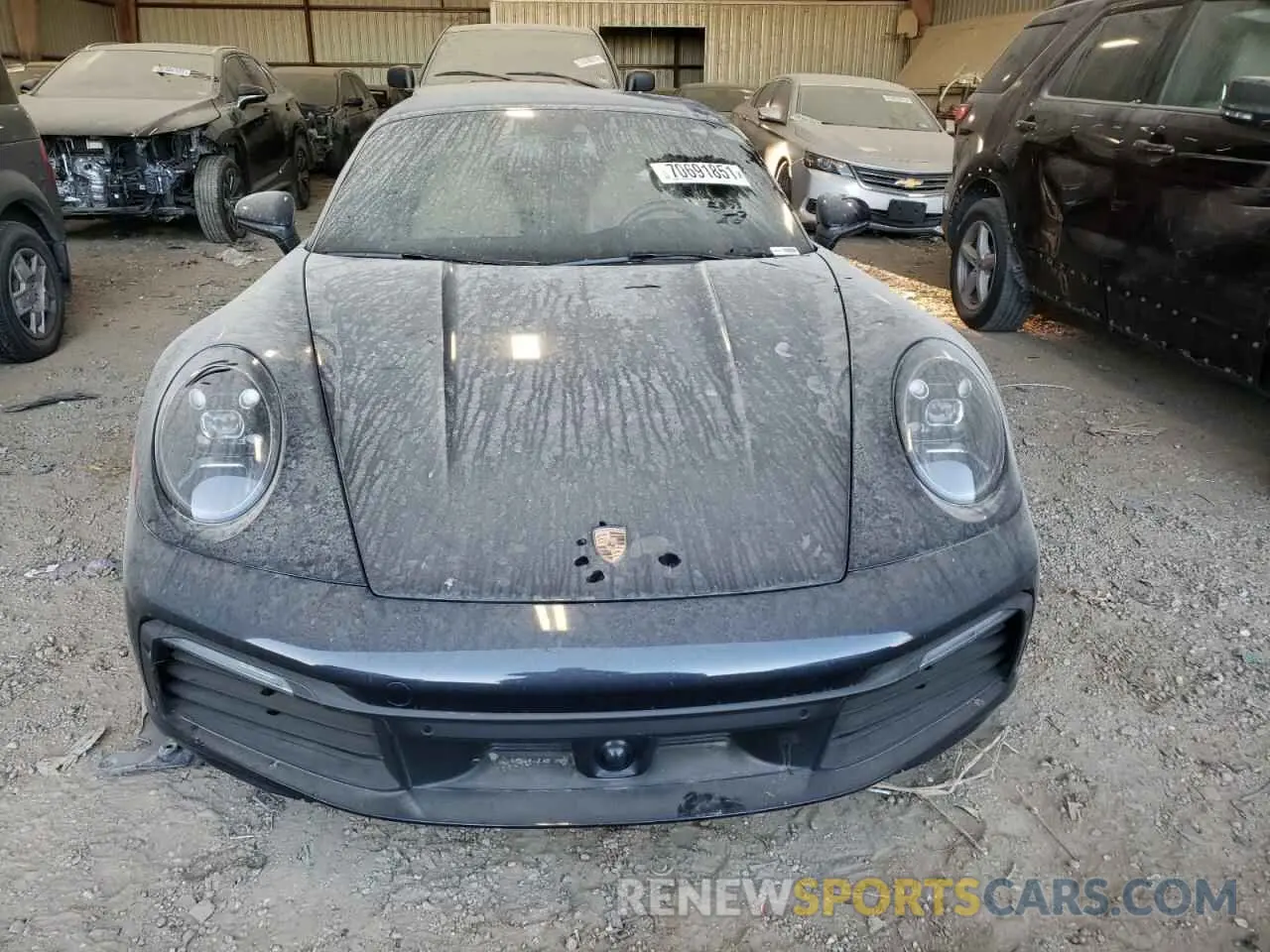 9 fotografías del automóvil dañado WP0CB2A96LS263151 PORSCHE 911 2020