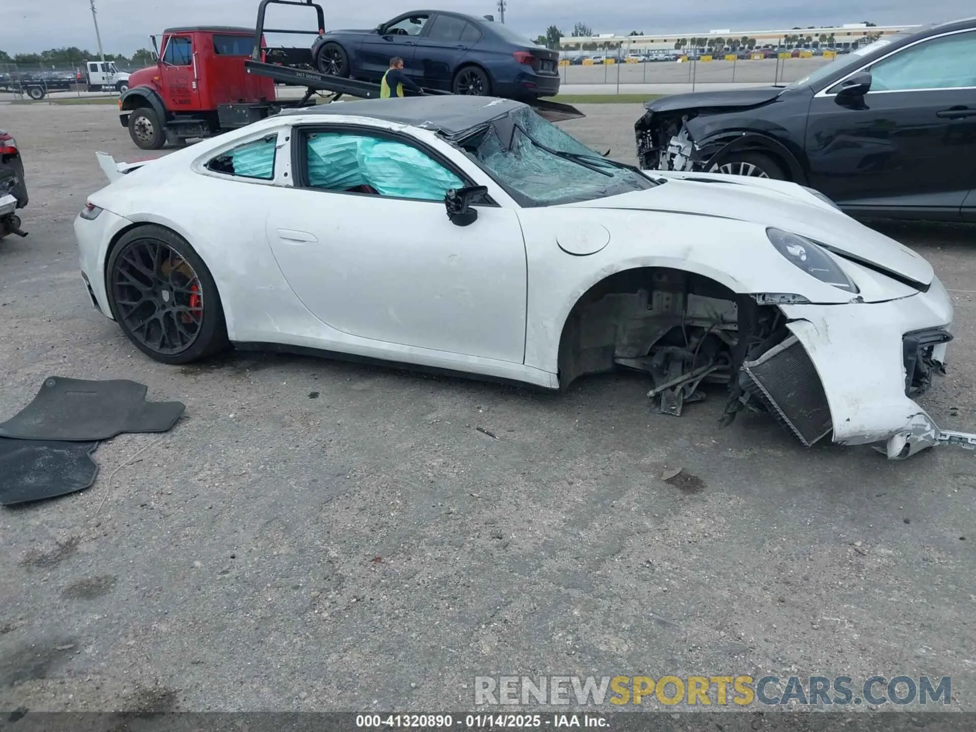 1 fotografías del automóvil dañado WP0AA2A95MS206533 PORSCHE 911 2021