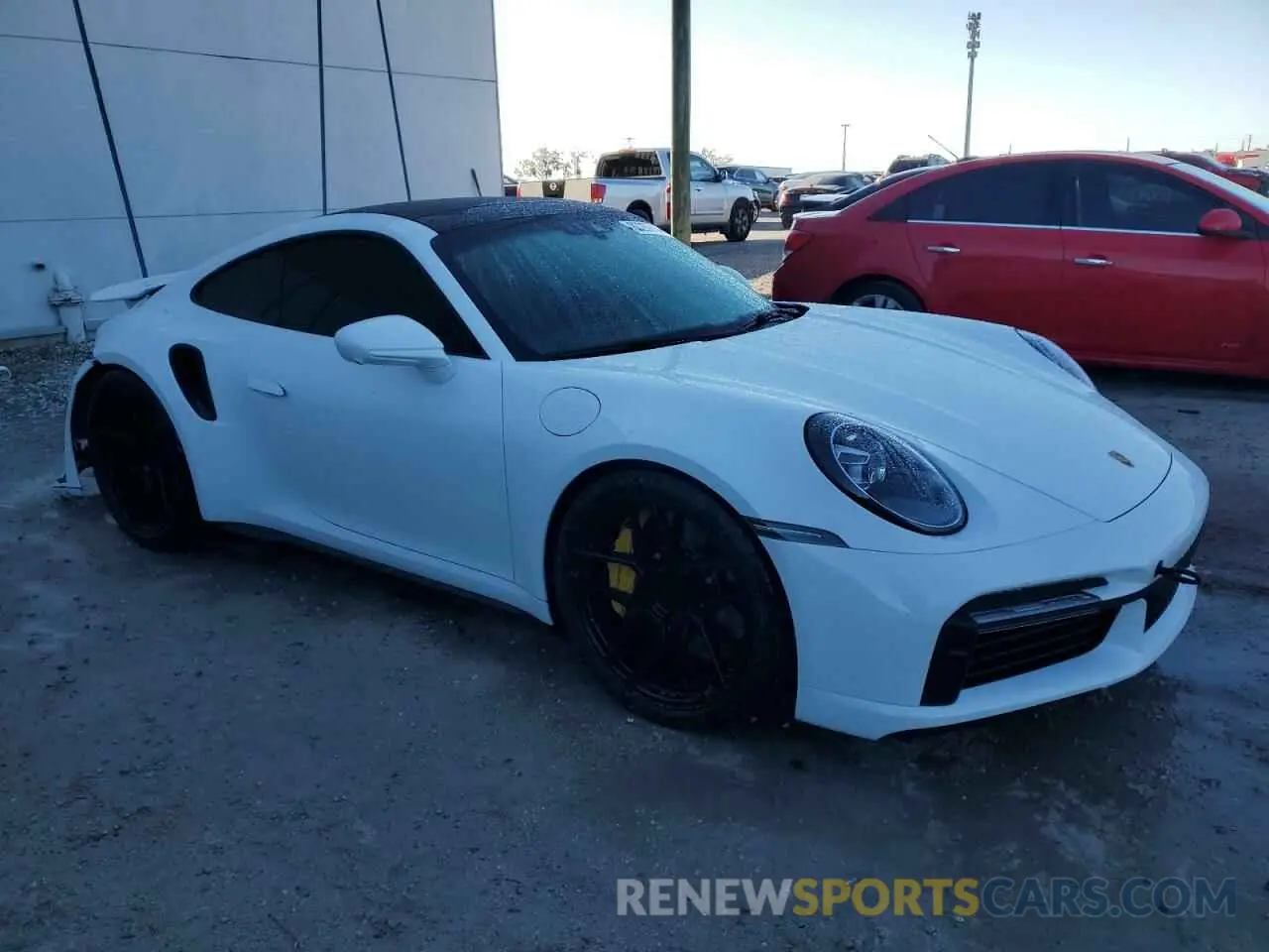 4 fotografías del automóvil dañado WP0AD2A98MS257662 PORSCHE 911 2021