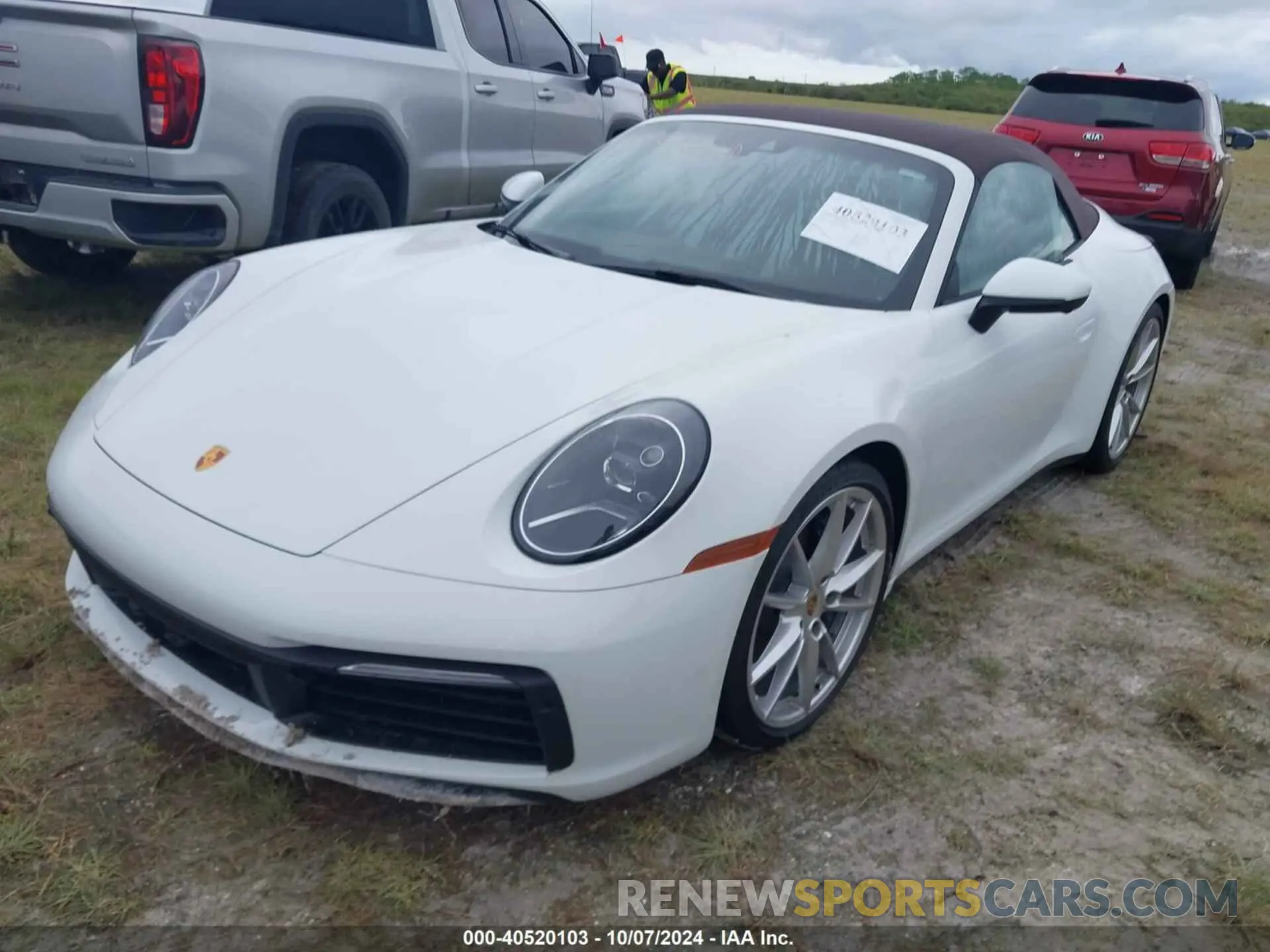 2 fotografías del automóvil dañado WP0CA2A91MS239859 PORSCHE 911 2021