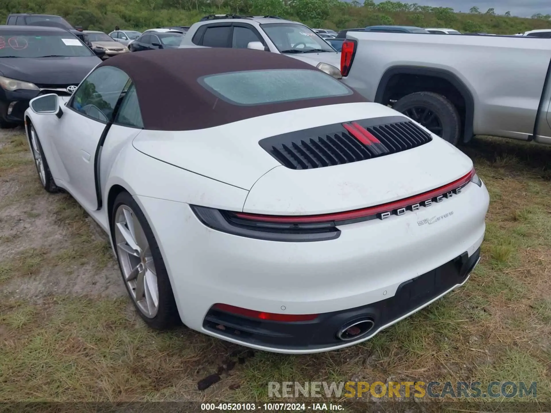 3 fotografías del automóvil dañado WP0CA2A91MS239859 PORSCHE 911 2021