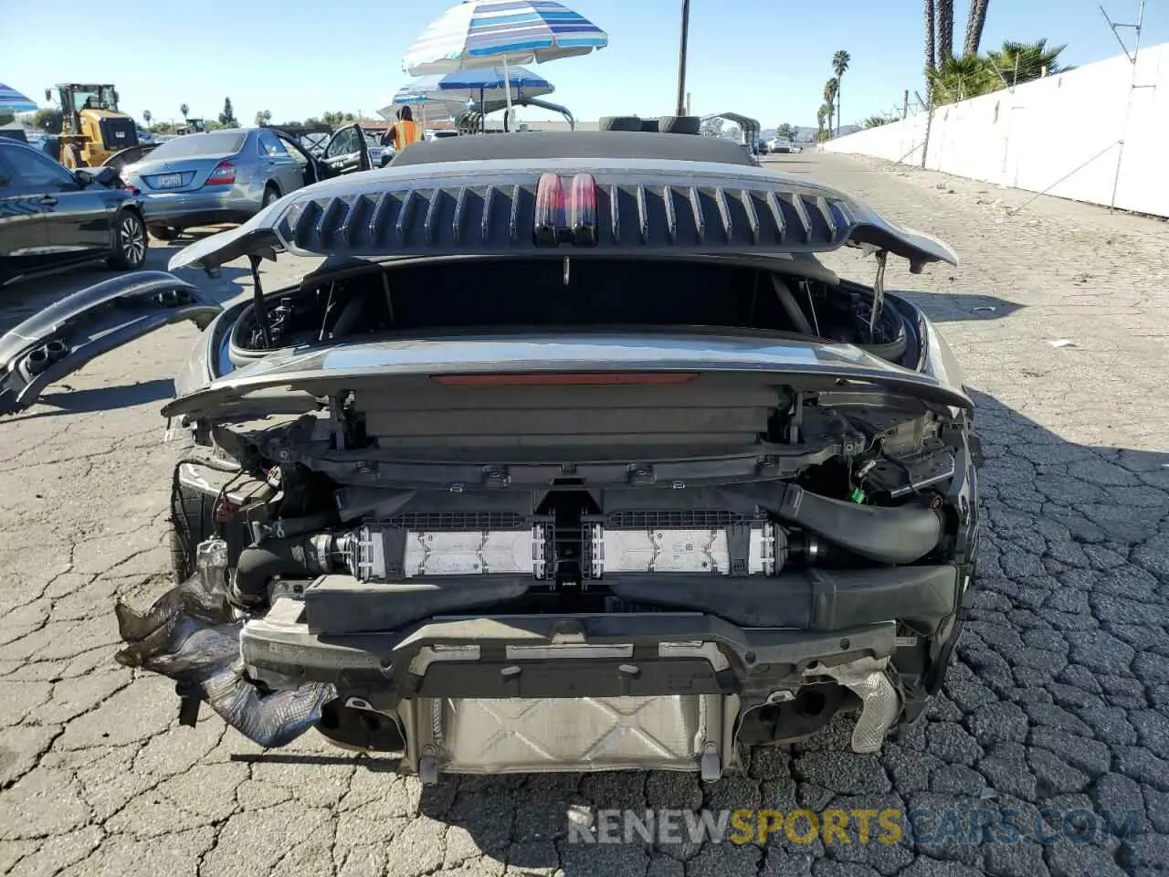 6 fotografías del automóvil dañado WP0CA2A94MS239368 PORSCHE 911 2021