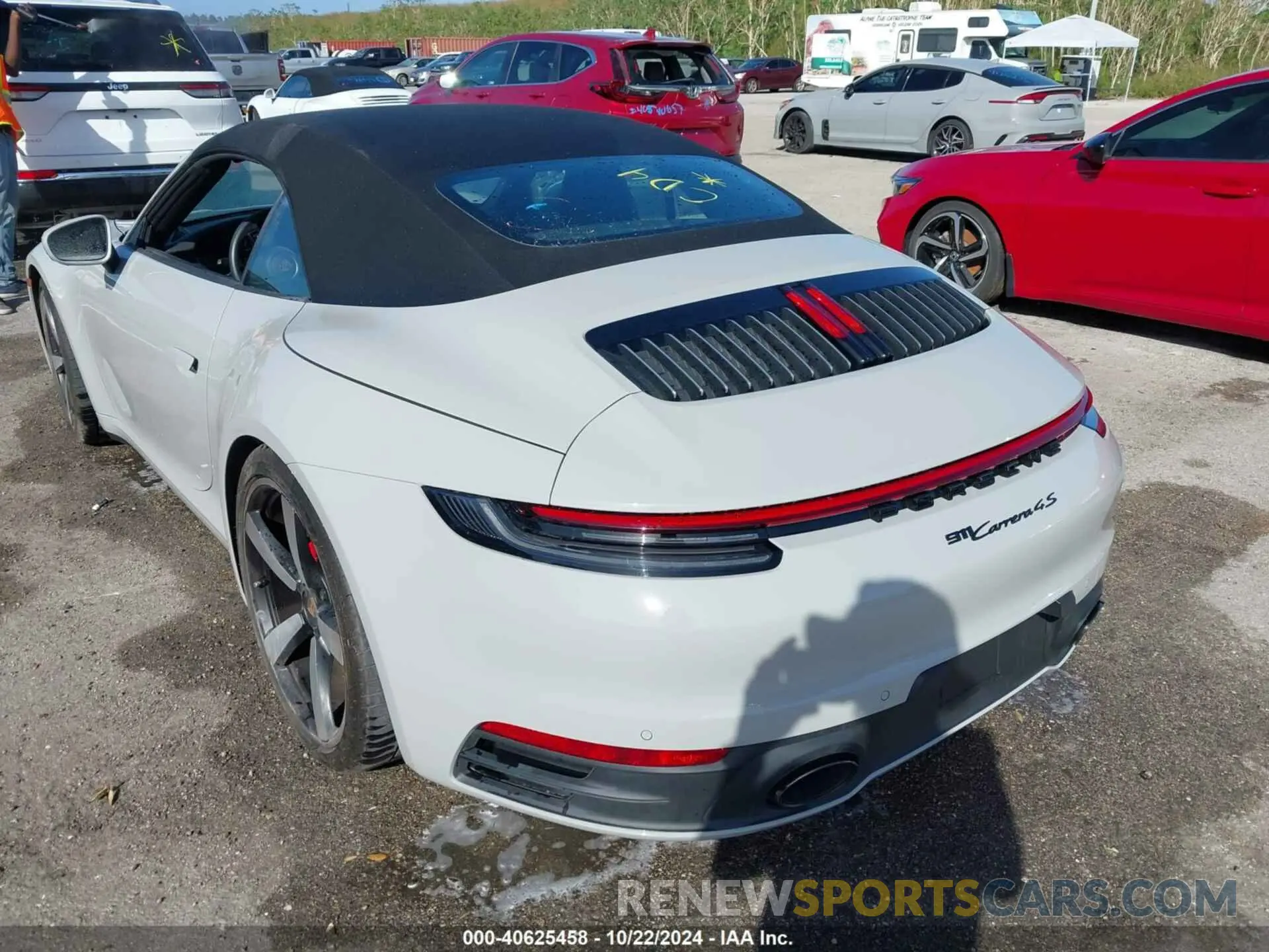 3 fotografías del automóvil dañado WP0CB2A92MS248079 PORSCHE 911 2021