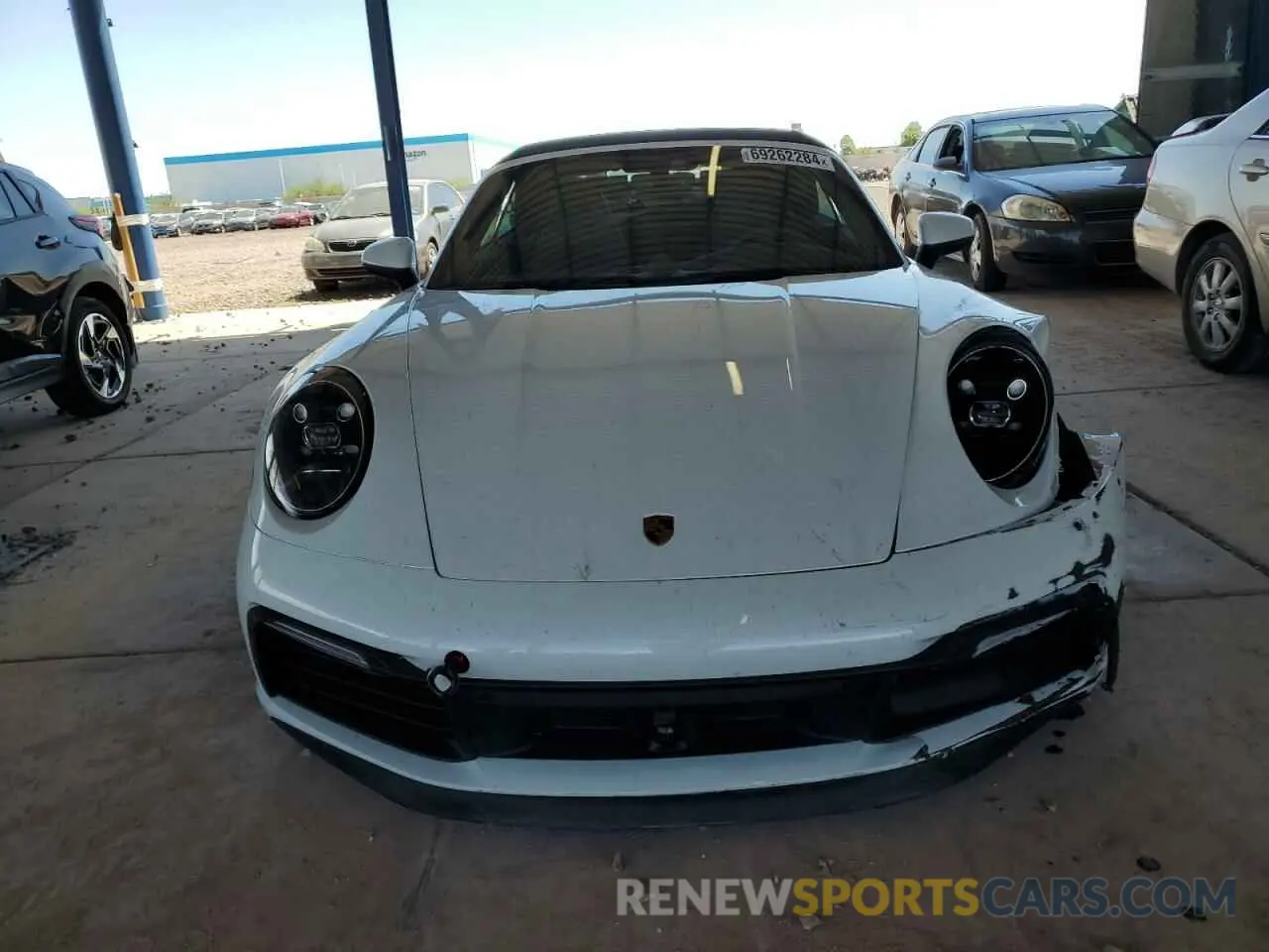 5 fotografías del automóvil dañado WP0CB2A92MS248261 PORSCHE 911 2021