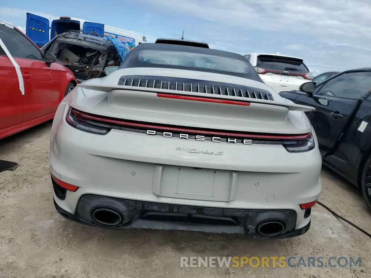 6 fotografías del automóvil dañado WP0CD2A94MS263709 PORSCHE 911 2021