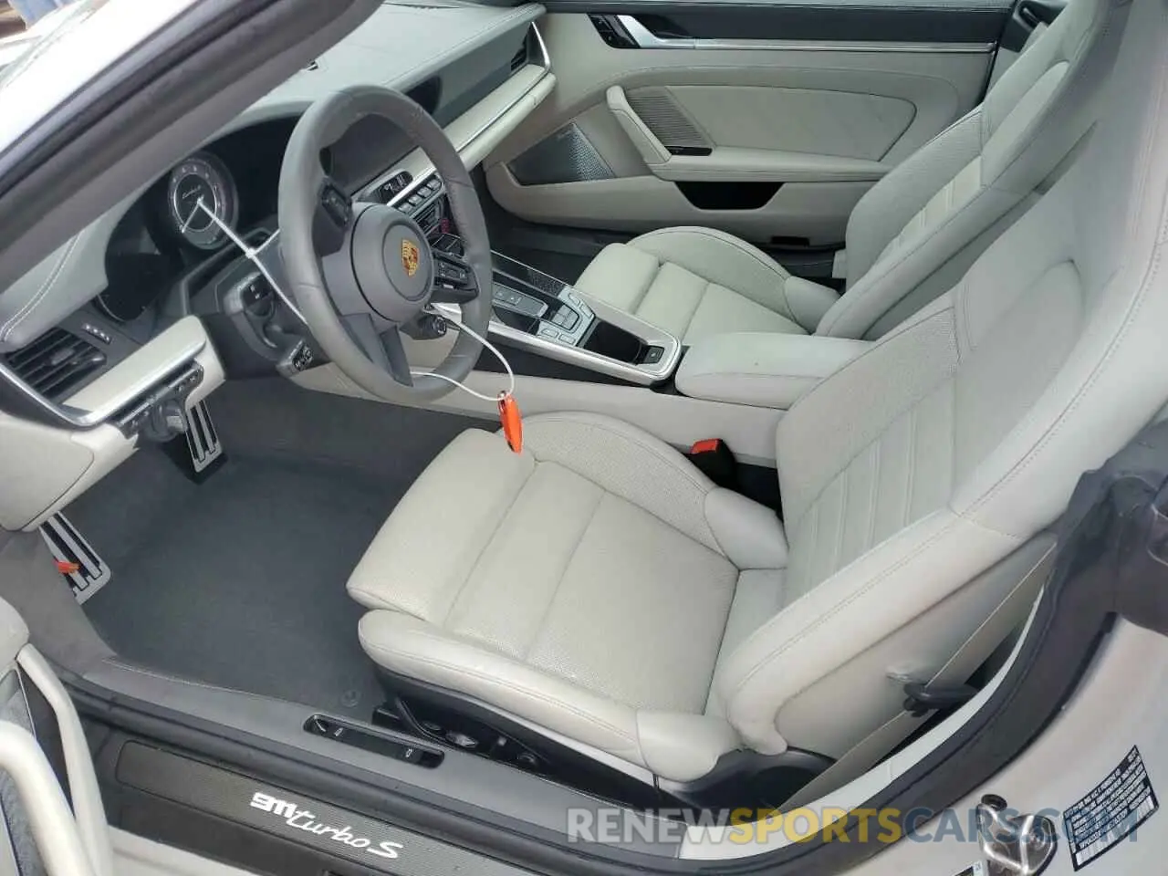 7 fotografías del automóvil dañado WP0CD2A94MS263709 PORSCHE 911 2021