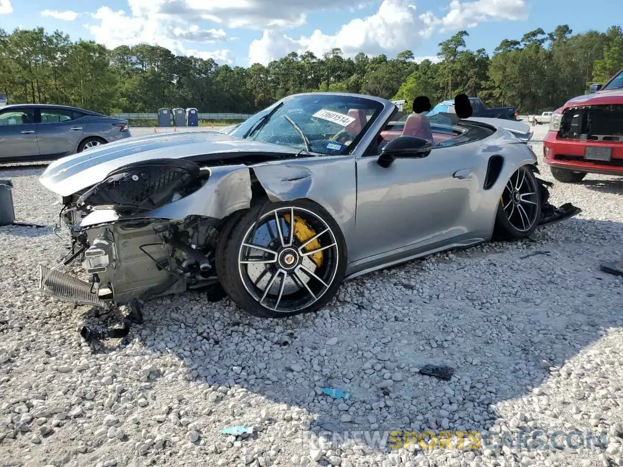 1 fotografías del automóvil dañado WP0CD2A95MS263475 PORSCHE 911 2021