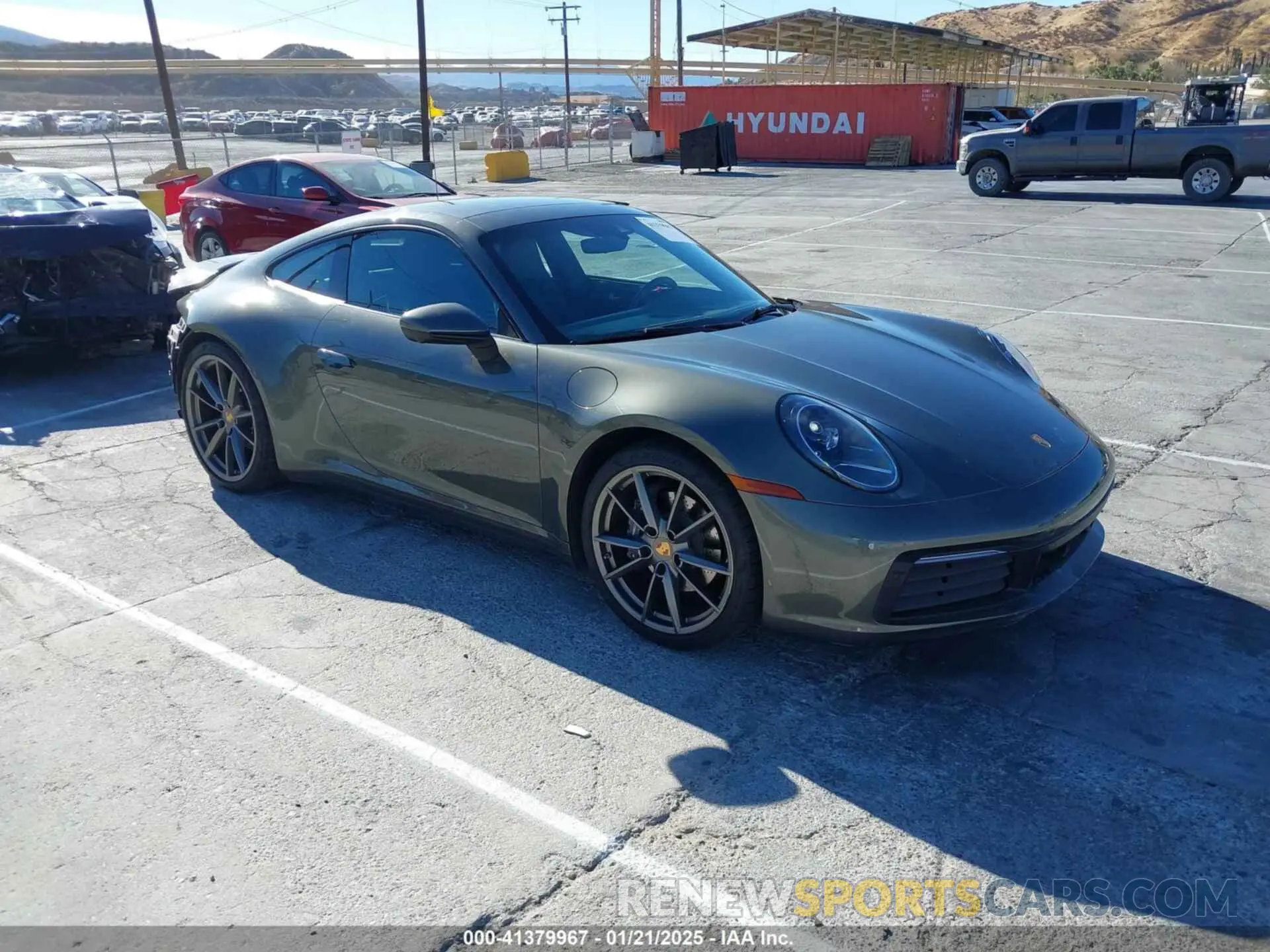 1 fotografías del automóvil dañado WP0AA2A94NS205519 PORSCHE 911 2022