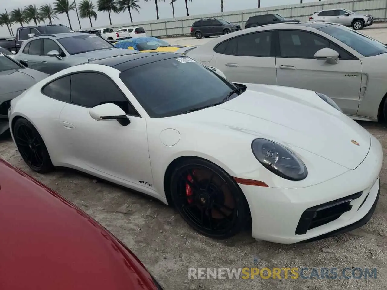 4 fotografías del automóvil dañado WP0AB2A90NS221598 PORSCHE 911 2022