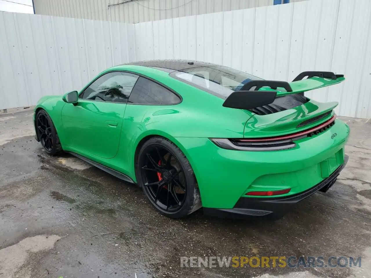 2 fotografías del automóvil dañado WP0AC2A92NS268077 PORSCHE 911 2022