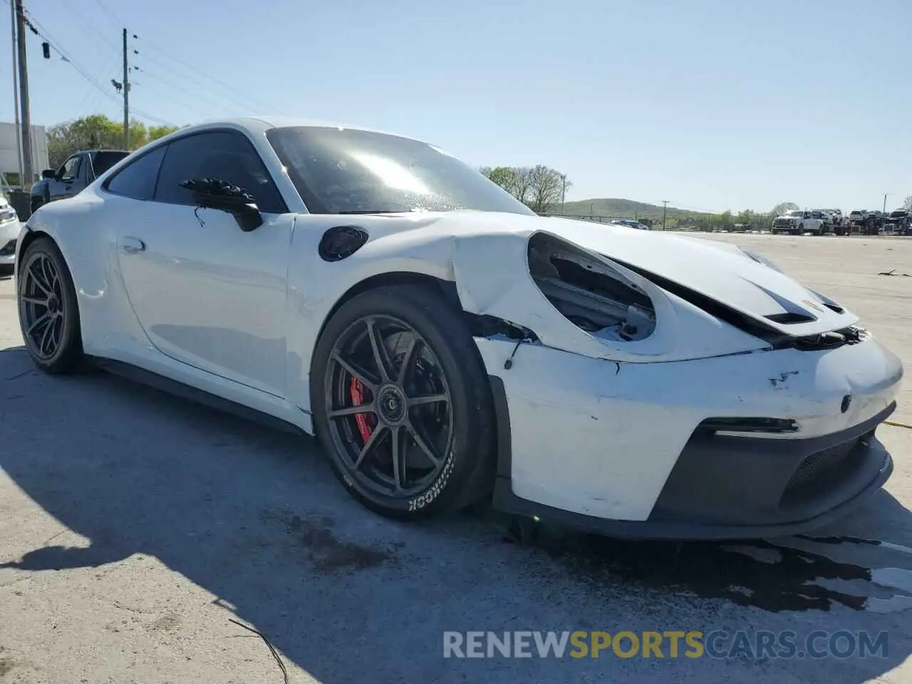 4 fotografías del automóvil dañado WP0AC2A92NS270167 PORSCHE 911 2022