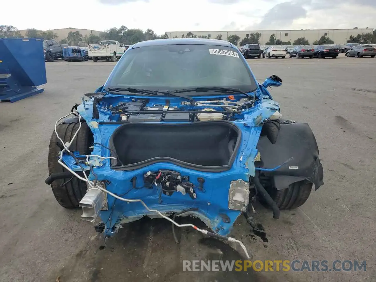 5 fotografías del automóvil dañado WP0AC2A98NS268262 PORSCHE 911 2022