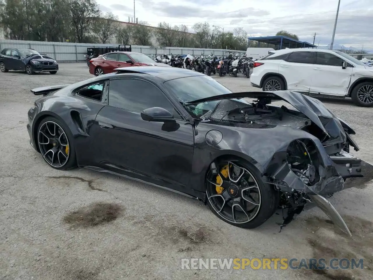 4 fotografías del automóvil dañado WP0AD2A91NS255804 PORSCHE 911 2022
