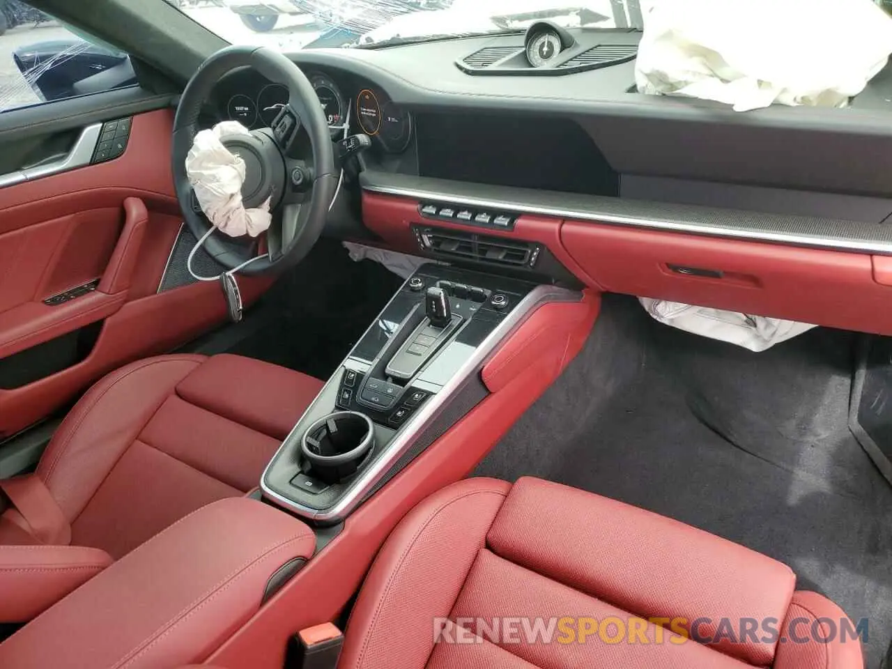 8 fotografías del automóvil dañado WP0AD2A91NS255804 PORSCHE 911 2022