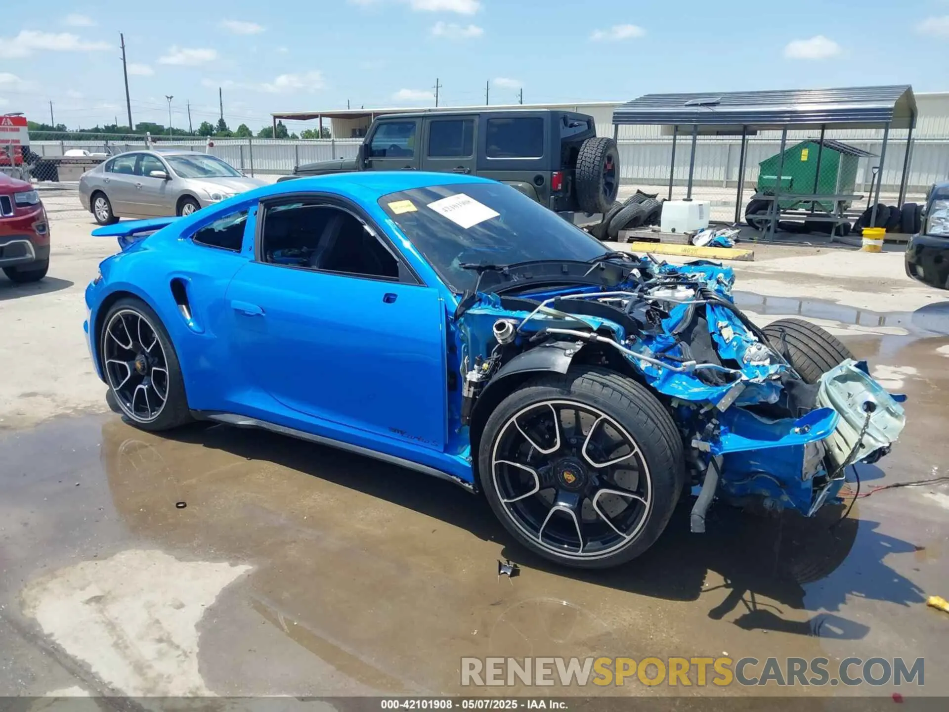 1 fotografías del automóvil dañado WP0AD2A92NS254256 PORSCHE 911 2022