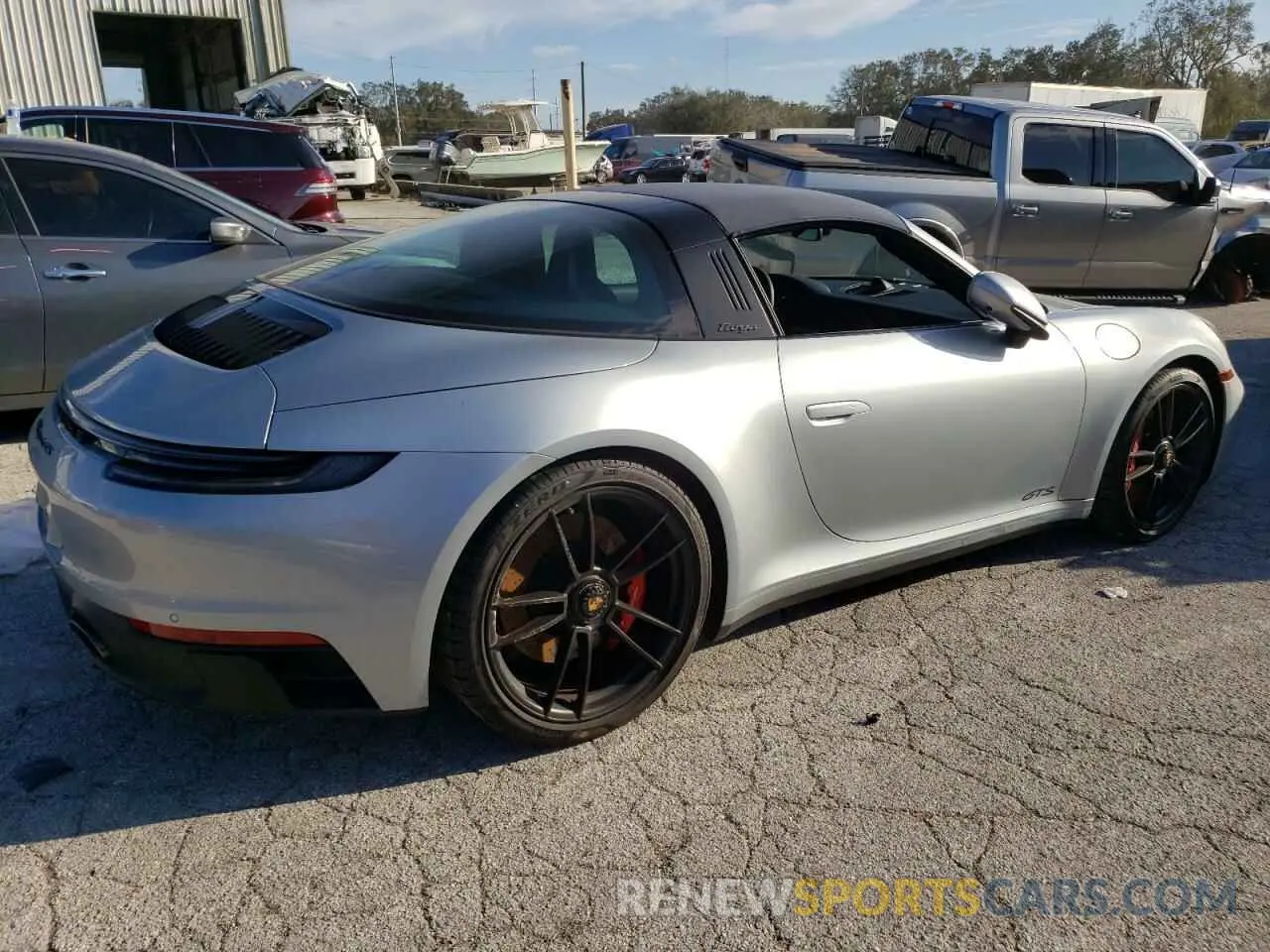 3 fotografías del automóvil dañado WP0BB2A98NS232515 PORSCHE 911 2022